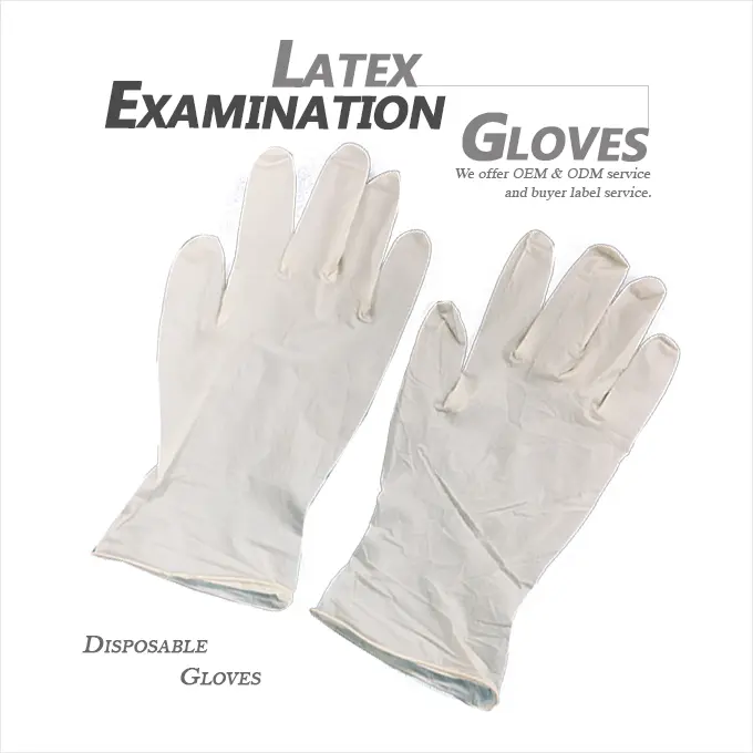 White Nitrile Glove