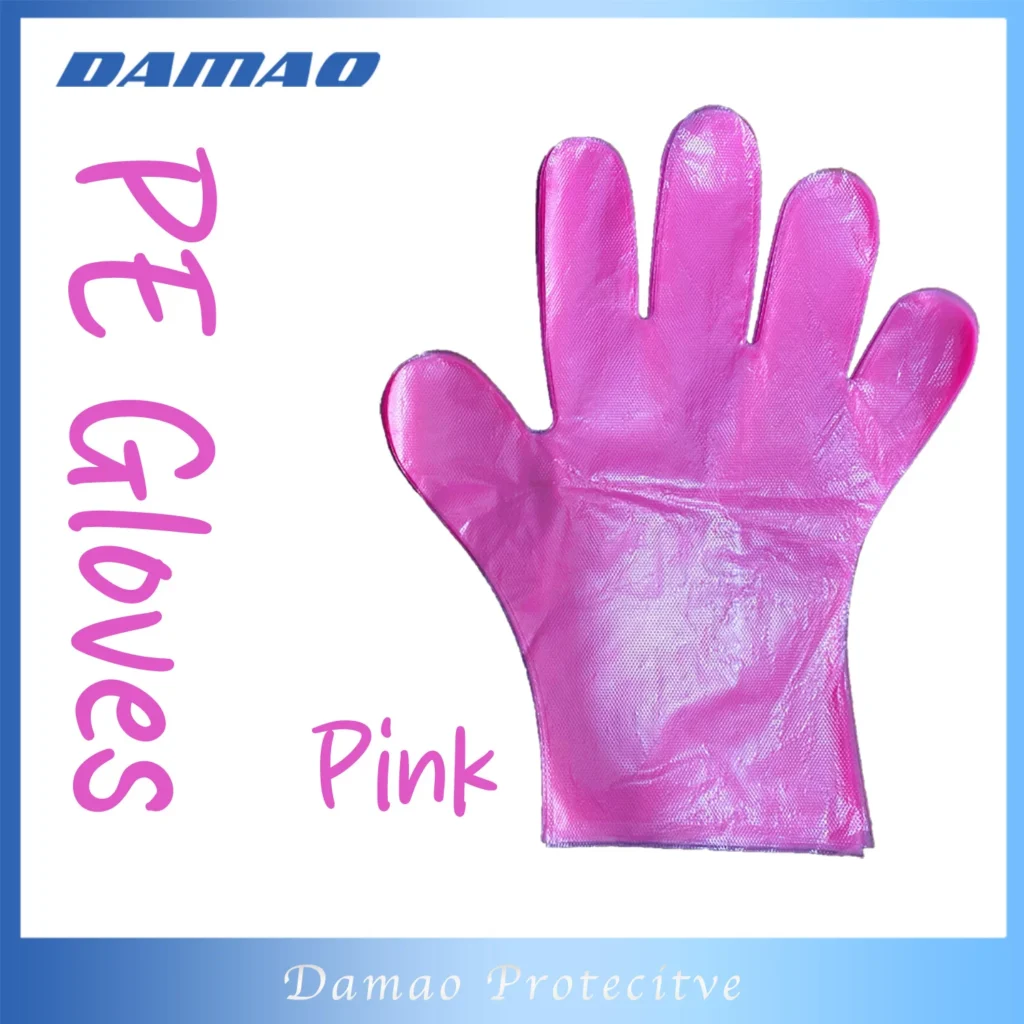 Guantes rosa-PE